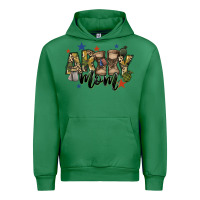 Emerald army mom Urban Hoodie - FaDigitalArtStudio