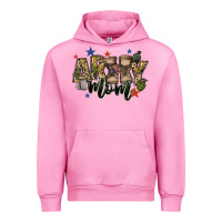 Fuchsia Pink army mom Urban Hoodie - FaDigitalArtStudio