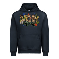 Navy army mom Urban Hoodie - FaDigitalArtStudio