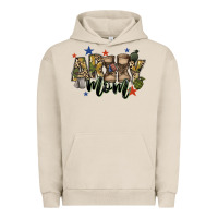 Pigment French Oak army mom Urban Hoodie - FaDigitalArtStudio