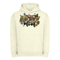 Pigment Pistachio army mom Urban Hoodie - FaDigitalArtStudio
