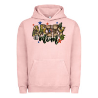 Pigment Salmon army mom Urban Hoodie - FaDigitalArtStudio