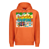 Carrot summer camping Premium Hoodie - JahusDesignShop