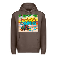 Coffee summer camping Premium Hoodie - JahusDesignShop