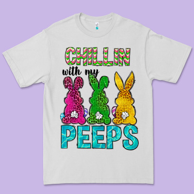 Chillin With My Peeps Ester Day Premium Tee Designed By Neo Western