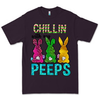 Plum Chillin with my peeps Ester Day Premium Tee - Neo Western