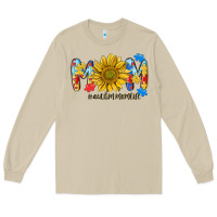 Autism Mom Life Sunflower Long Sleeve Tee | Teevron