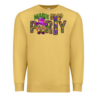 Antique Gold Mardi Gras party Premium Sweatshirt - NancyCooperArtShop