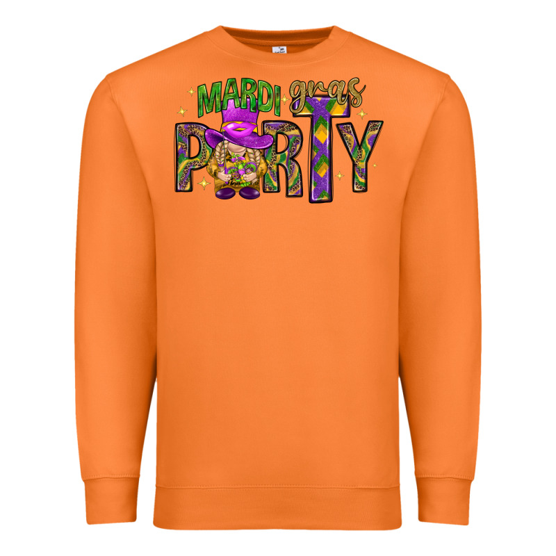 Mardi Gras Party Premium Sweatshirt by NancyCooperArtShop | Teevron