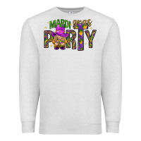 Oatmeal Heather Mardi Gras party Premium Sweatshirt - NancyCooperArtShop