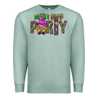 Seafoam Mardi Gras party Premium Sweatshirt - NancyCooperArtShop