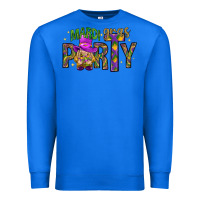 True Royal Mardi Gras party Premium Sweatshirt - NancyCooperArtShop