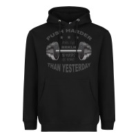 Push Harder Heavyweight Hoodie | Teevron