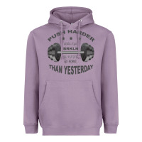 Lavender push harder Heavyweight Hoodie - Bettercallsaul