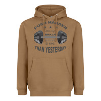 Toasted Coconut push harder Heavyweight Hoodie - Bettercallsaul