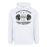 White push harder Heavyweight Hoodie - Bettercallsaul