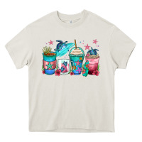 Cream turtle coffee cups Heavy Core Tee - Zillion Design Studio