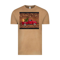 Vintage Camel Christmas truck Vintage Tee - AdoDesignShop