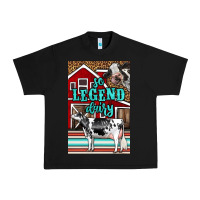 Black Western So Legend Dairy Holstein Cow Urban Heavy Tee - LillyAllenDesigns