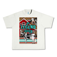 Pistachio Western So Legend Dairy Holstein Cow Urban Heavy Tee - LillyAllenDesigns