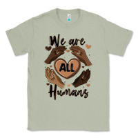 Matcha we are all humans Classic Tee - MaliasSmallBusiness