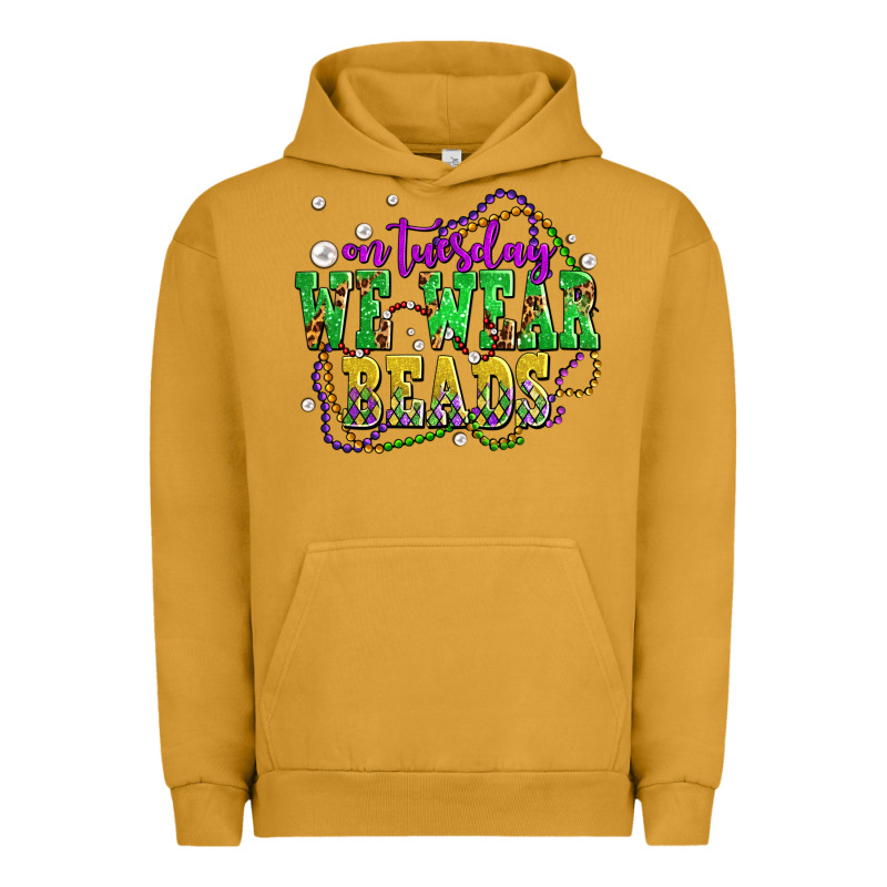 On Tuesday We Wear Beads Olivia Urban Hoodie by OliviaCreatesArt | Teevron
