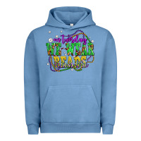 Pigment Pebble Blue on tuesday we wear beads olivia Urban Hoodie - OliviaCreatesArt
