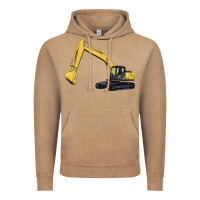 Vintage Coffee excavator Vintage Hoodie - Artiststas