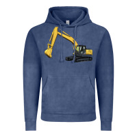 Vintage Denim excavator Vintage Hoodie - Artiststas