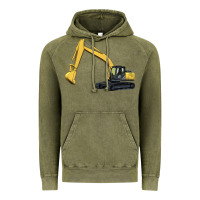 Excavator Vintage Hoodie | Teevron