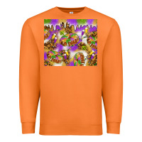 Carrot Mardi Gras with king cake Premium Sweatshirt - NancyCooperArtShop