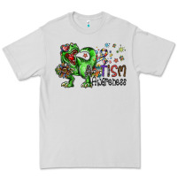 Dove Grey autism awareness Premium Tee - SublimationCraftShop