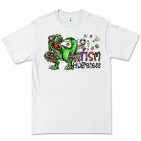 White autism awareness Premium Tee - SublimationCraftShop