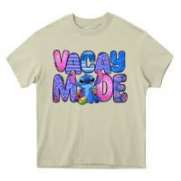 Mossy vacay mode stitch Heavy Core Tee - Zillion Design Studio
