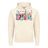Vintage Artic easter longhaired cow coffee cups Vintage Hoodie - Jasminsmagicworld