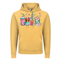 Vintage Mustard easter longhaired cow coffee cups Vintage Hoodie - Jasminsmagicworld