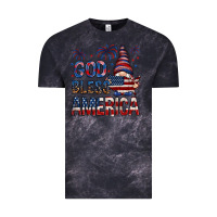 Cloud Black god bless america Vintage Tee - NancyCooperArtShop