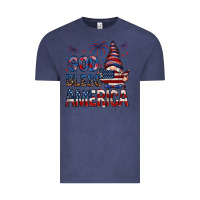 Vintage Denim god bless america Vintage Tee - NancyCooperArtShop