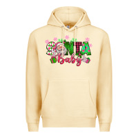 Pina Colada santa baby pink christmas Premium Hoodie - texasbilliewilder