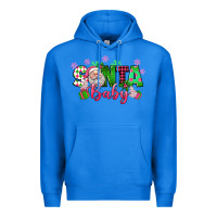 True Royal santa baby pink christmas Premium Hoodie - texasbilliewilder