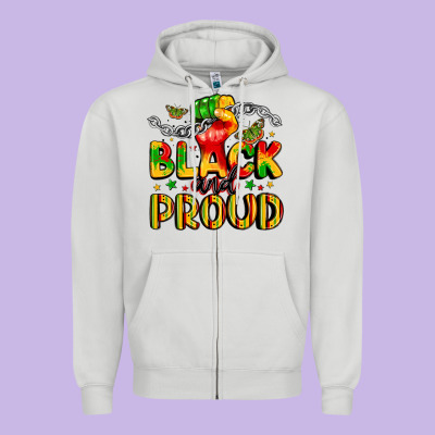 Empowerment And Celebration Design Zipper Hoodie Designed By Lillyallendesigns