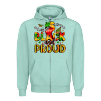 Seafoam empowerment and celebration design Zipper Hoodie - LillyAllenDesigns