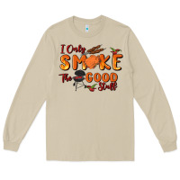 Mushroom i only smoke the good stuff Long Sleeve Tee - MaliasSmallBusiness