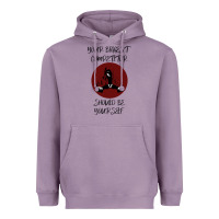 Lavender Your Biggest Competitor Heavyweight Hoodie - Bettercallsaul