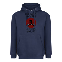 Navy Your Biggest Competitor Heavyweight Hoodie - Bettercallsaul