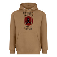Toasted Coconut Your Biggest Competitor Heavyweight Hoodie - Bettercallsaul