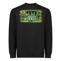 Black Cowhide Serappe Sunflower Mama Tried Heavyweight Sweatshirt - Jasminsmagicworld