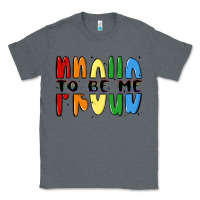 Charcoal Heather proud to be me Classic Tee - MaliasSmallBusiness
