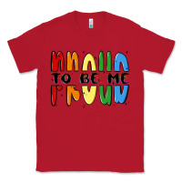 Red proud to be me Classic Tee - MaliasSmallBusiness