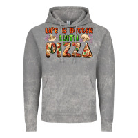 Cloud Rock life is better with pizza Vintage Hoodie - AdoDesignShop